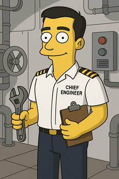 Gener, AKA Chief Engineer of Calm Seas & Broken Lightbulbs